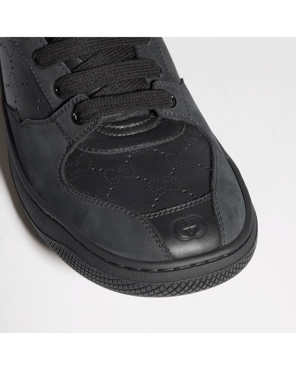Gucci Black Screener Sneaker for men