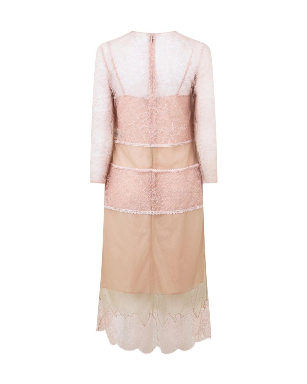 Fendi Pink Simple Dress