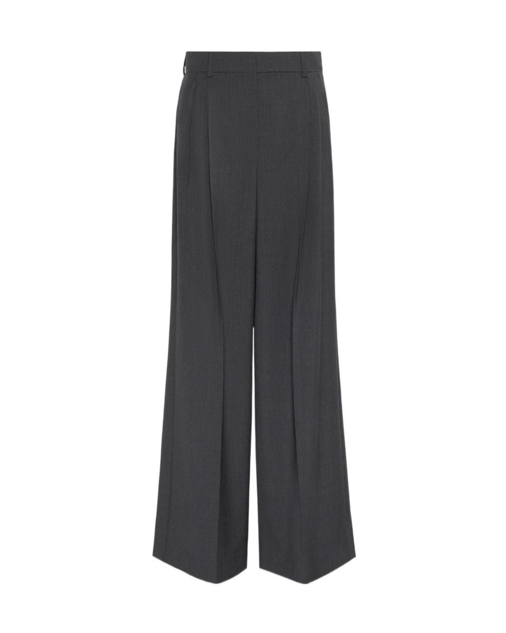Weekend by Maxmara Gray Adelfi Pleated Trousers