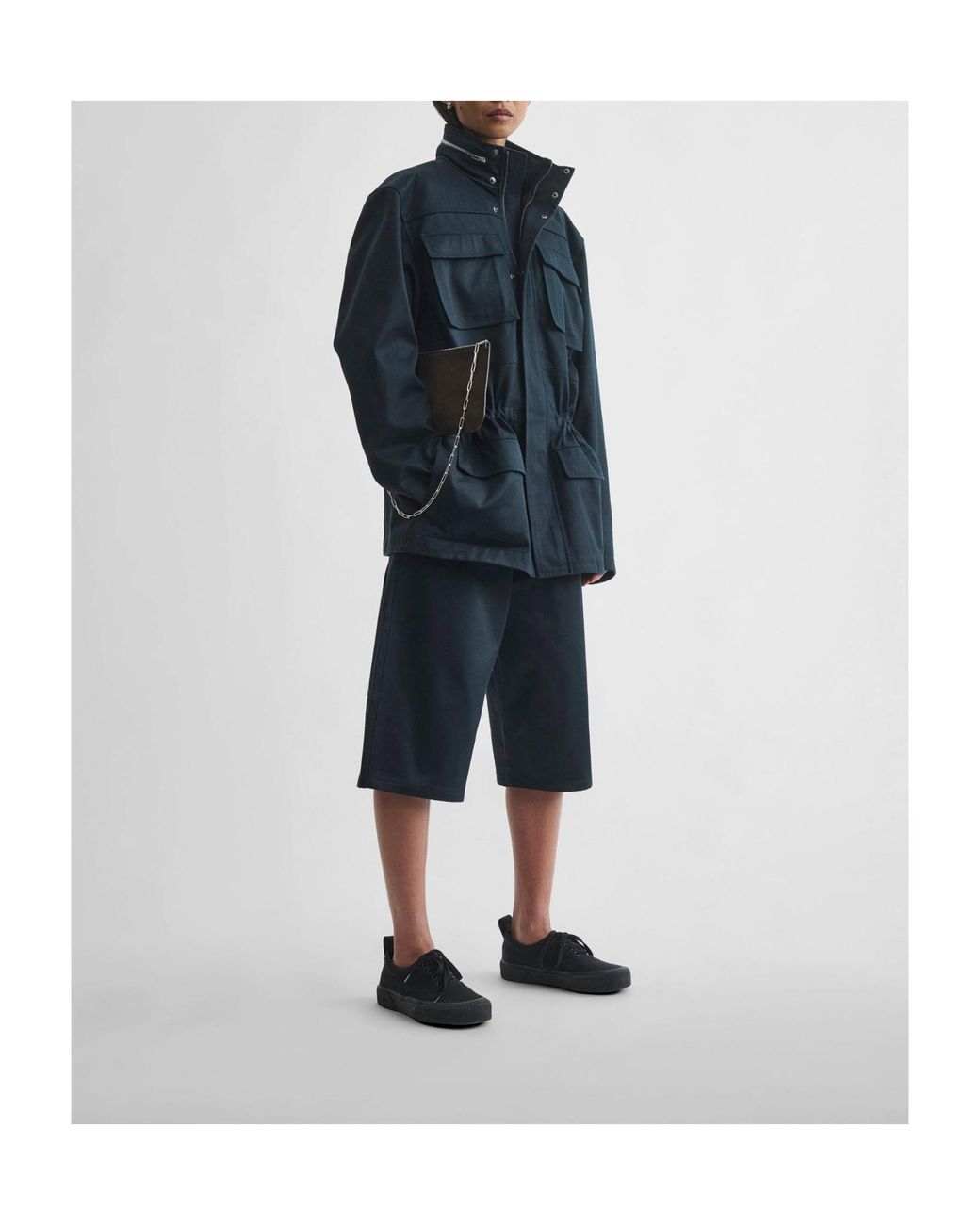 Phoebe Philo Blue Cotton Shorts