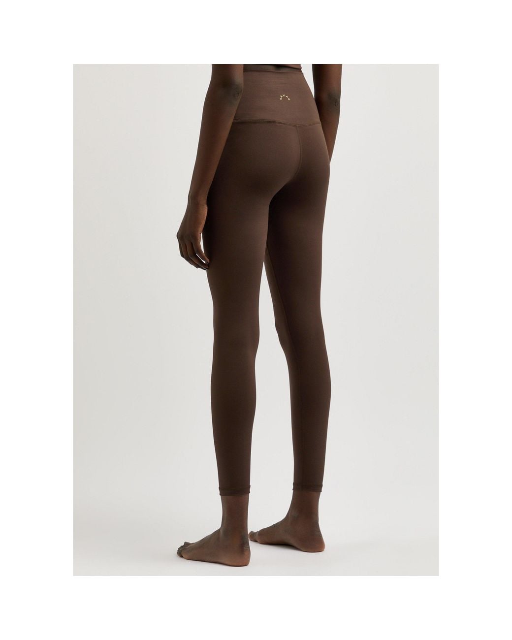Varley Brown Stretchy Yoga Pants