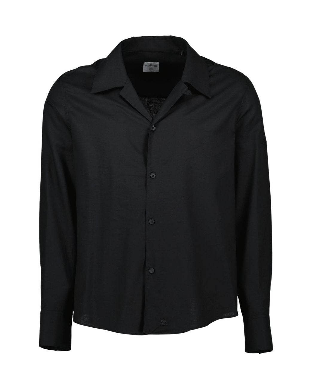 Courreges Black Courrèges Ac Button-Up Shirt for men