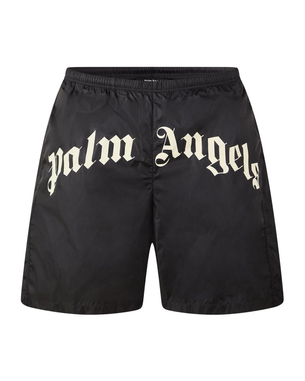 Palm Angels Black Swim Shorts for men