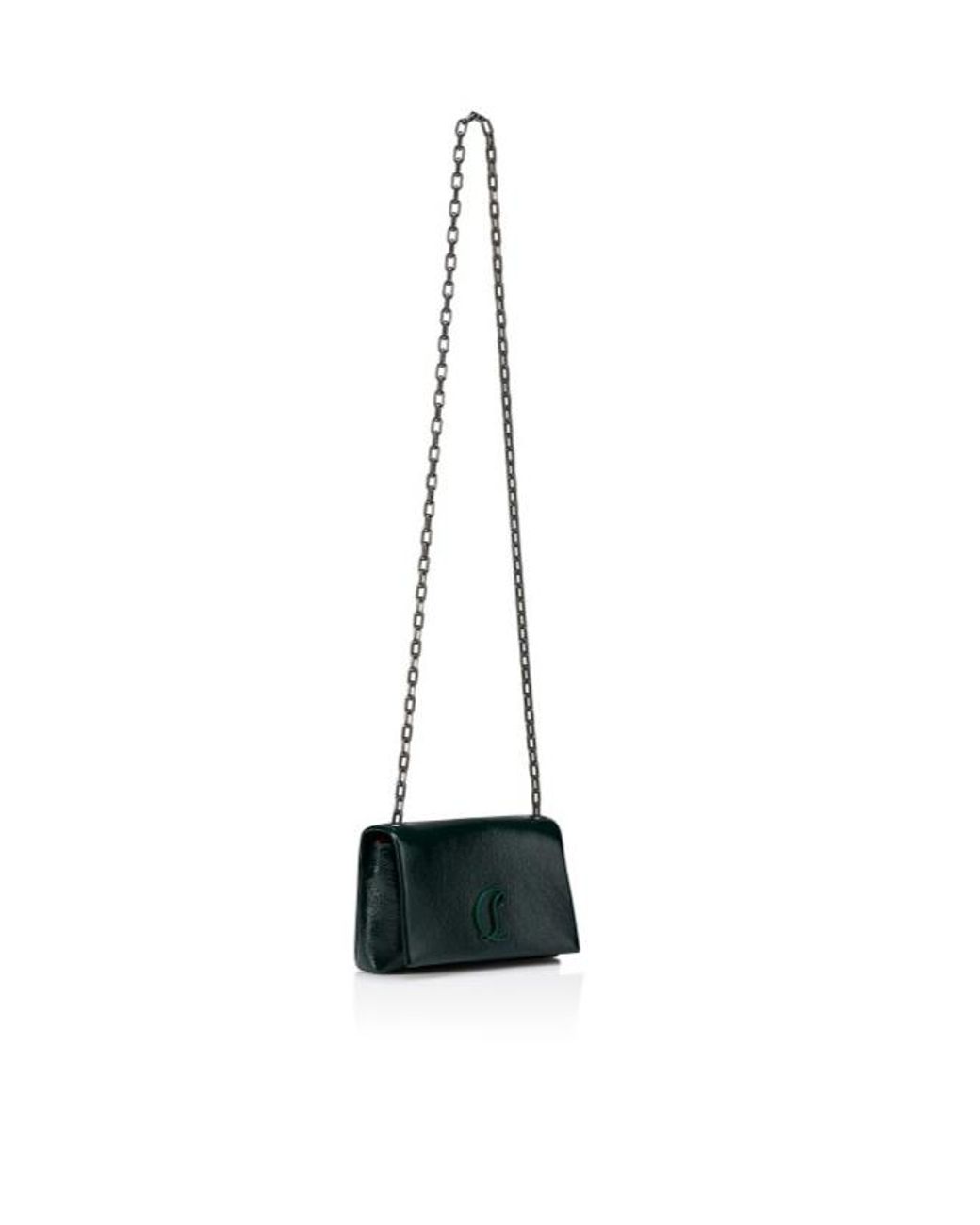Christian Louboutin Black Loubi 54 Crossbody Bag