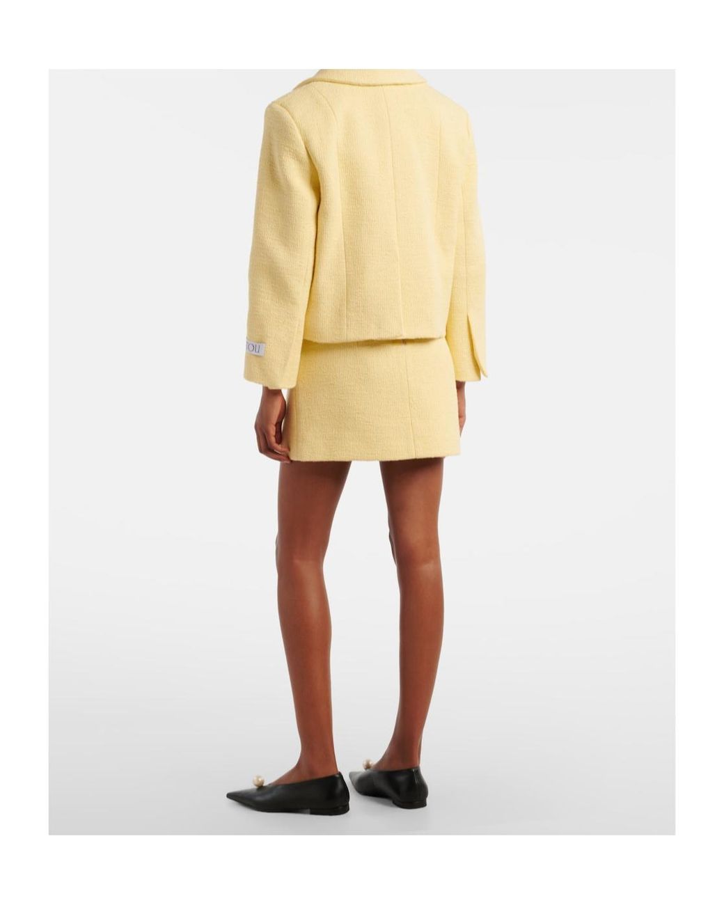 Patou Natural Cotton Miniskirt