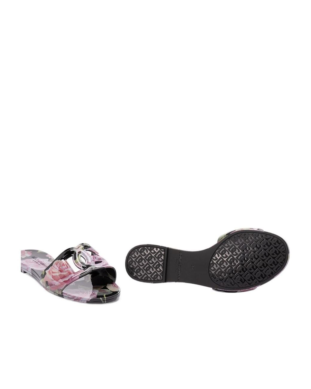 Dolce & Gabbana Black Sliders
