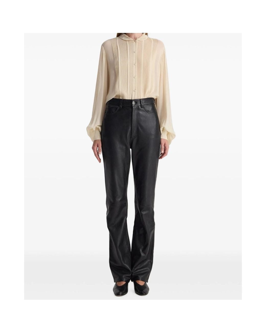 Rohe Natural Puffsleeve Blouse