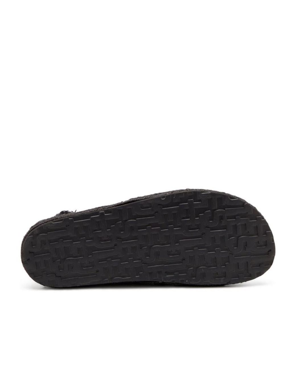 DIESEL Black D-Lukas Frayed Espadrilles for men