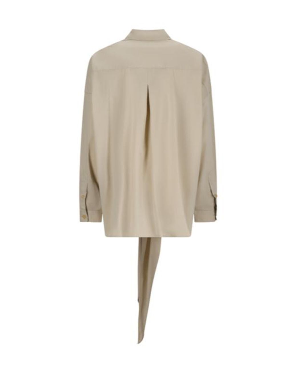 DARKPARK Natural Romy Drap Shirt