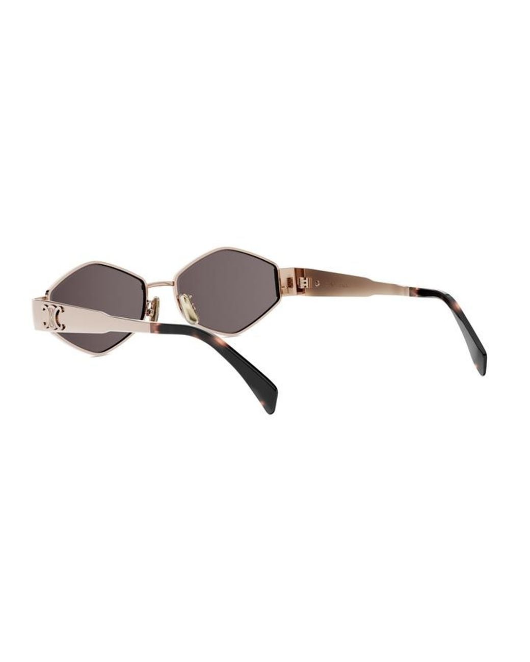 Céline White Full Frame Sunglasses