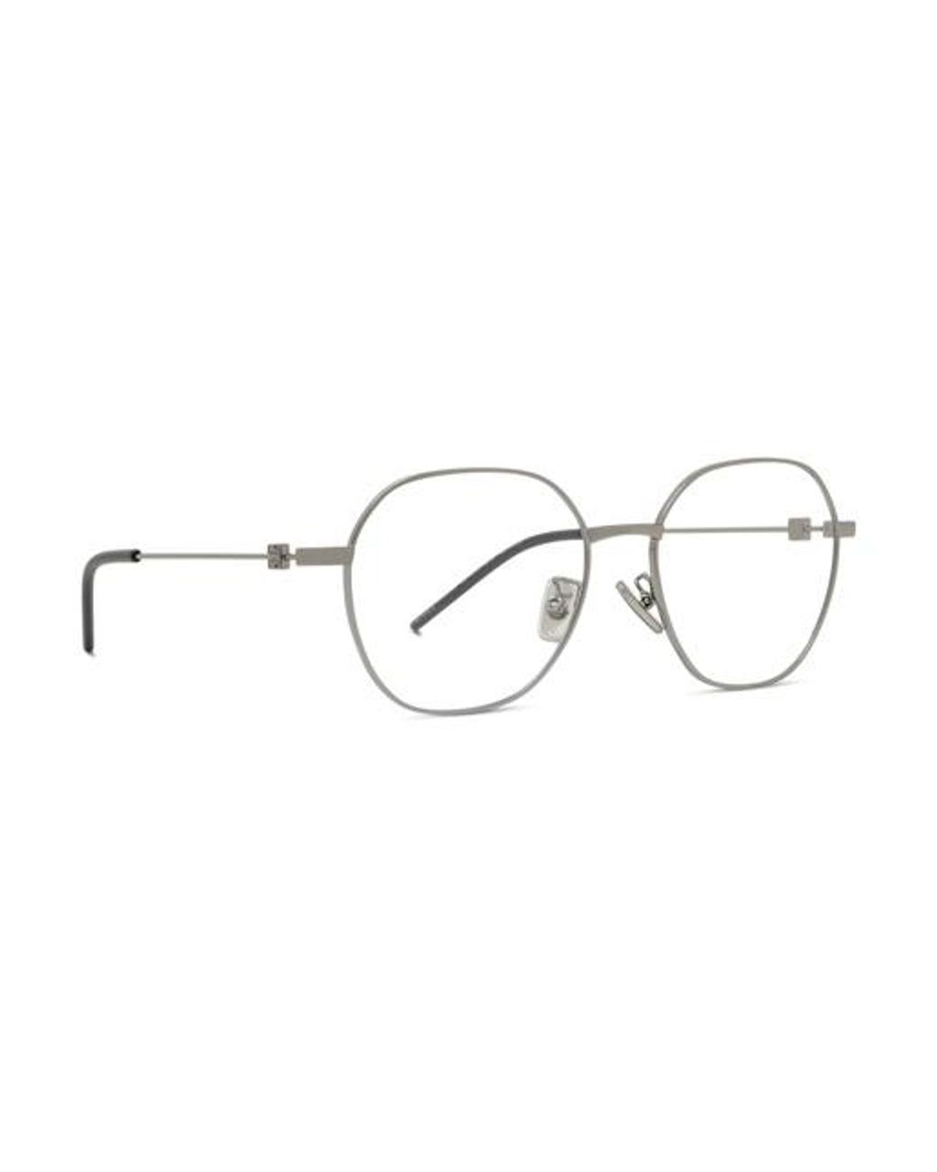 Givenchy White Round Flat Mirror for men