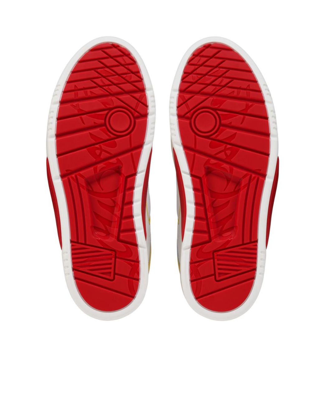 Christian Louboutin White Bsktball 1 Retro Sneakers for men