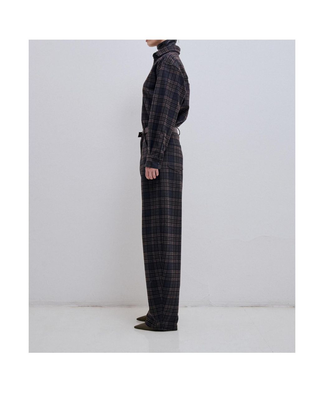 DARKPARK Blue Check Button-Up Shirt