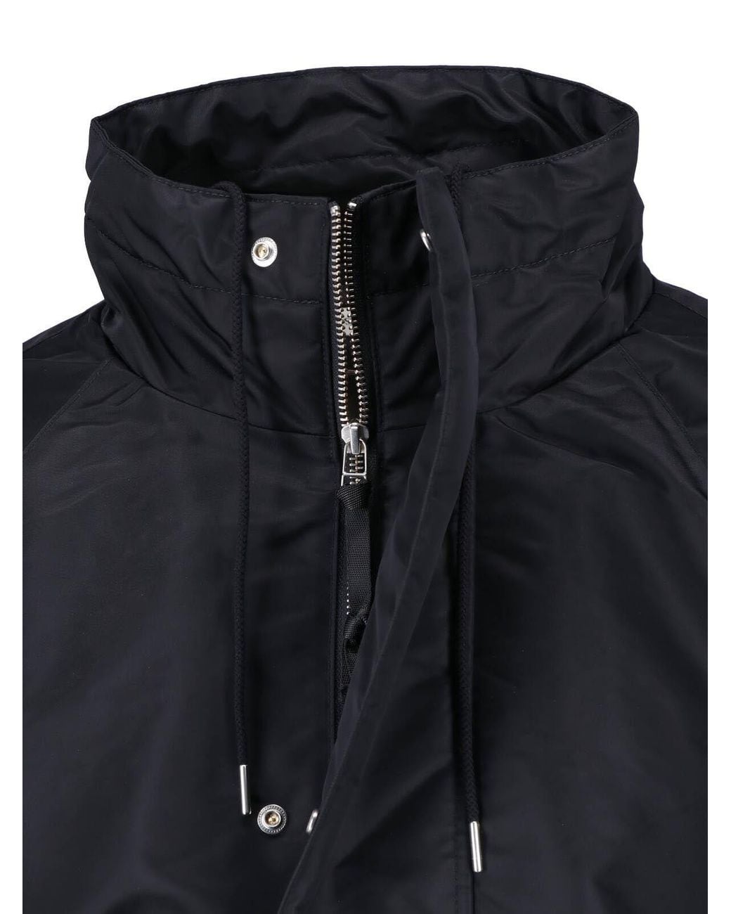 sunflower Blue Drawstring Parka Jacket for men