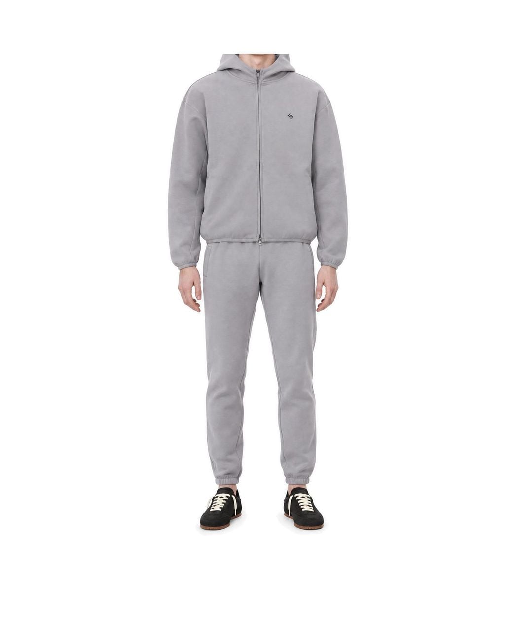 Represent Gray Elastic-Waist Athletic Pants for men