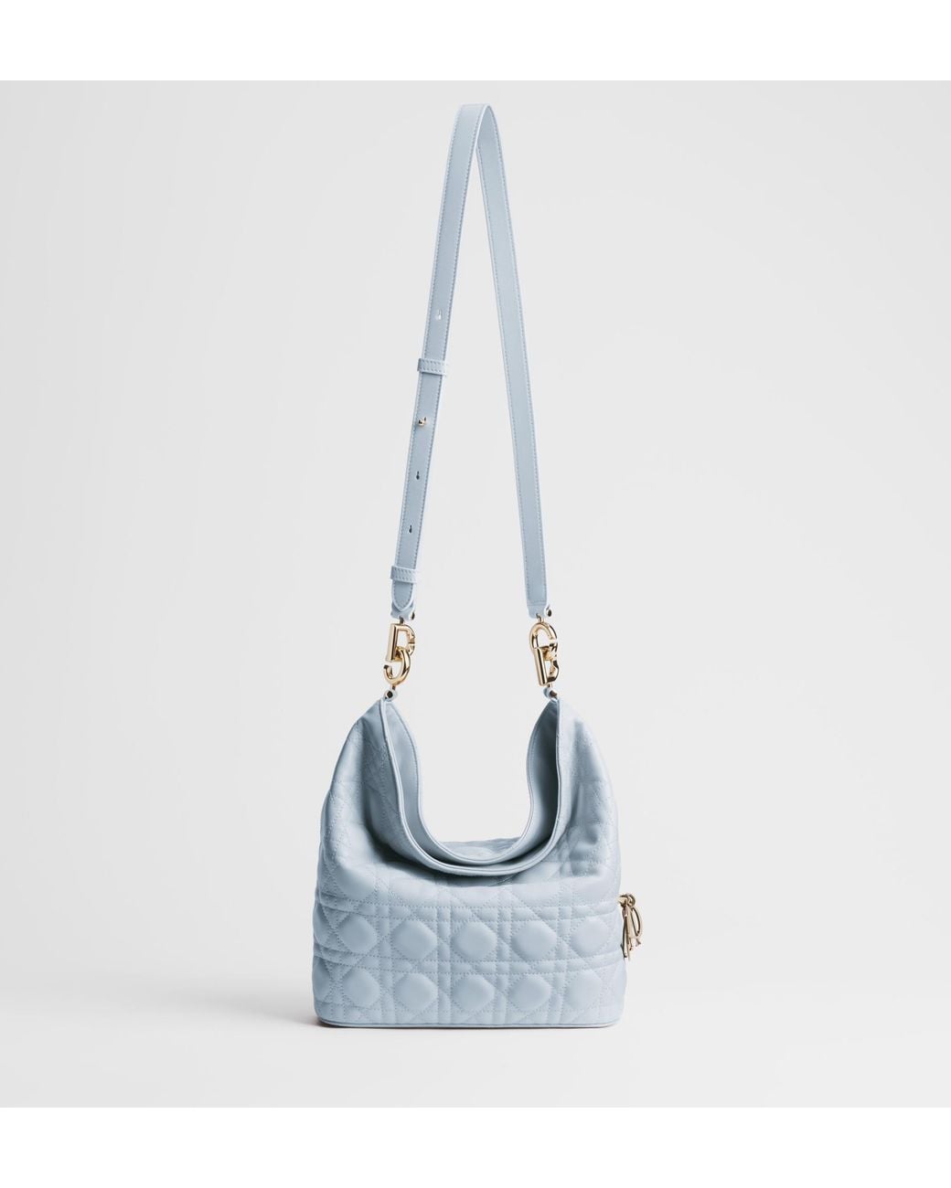 Dior Blue Small Toujours Hobo Bag