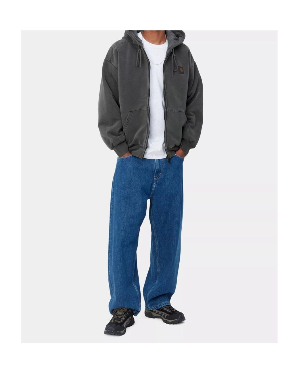 Carhartt Natural Vista Drawstring Zip-Up Hoodie for men
