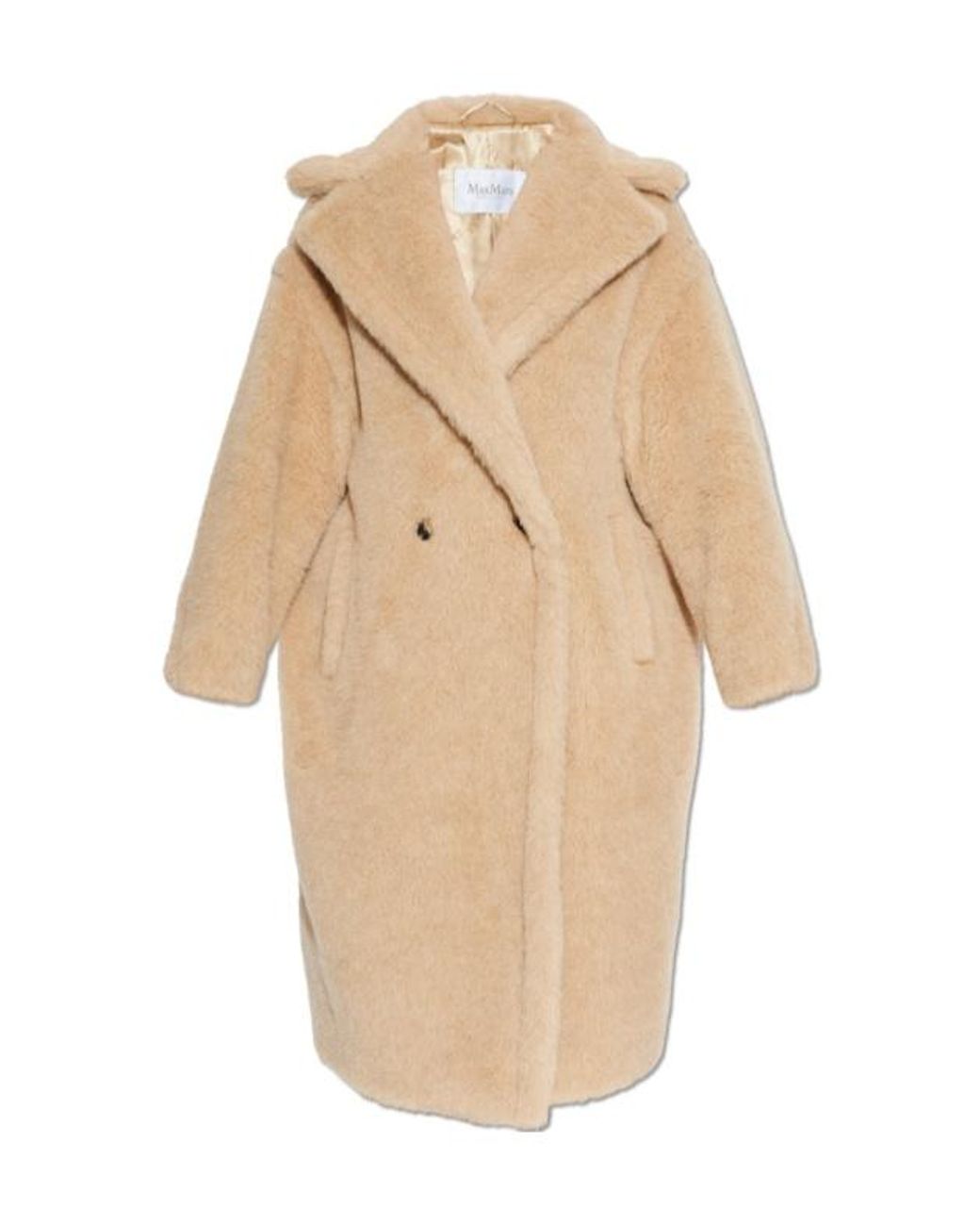 Max Mara Natural Long-Sleeved Coat