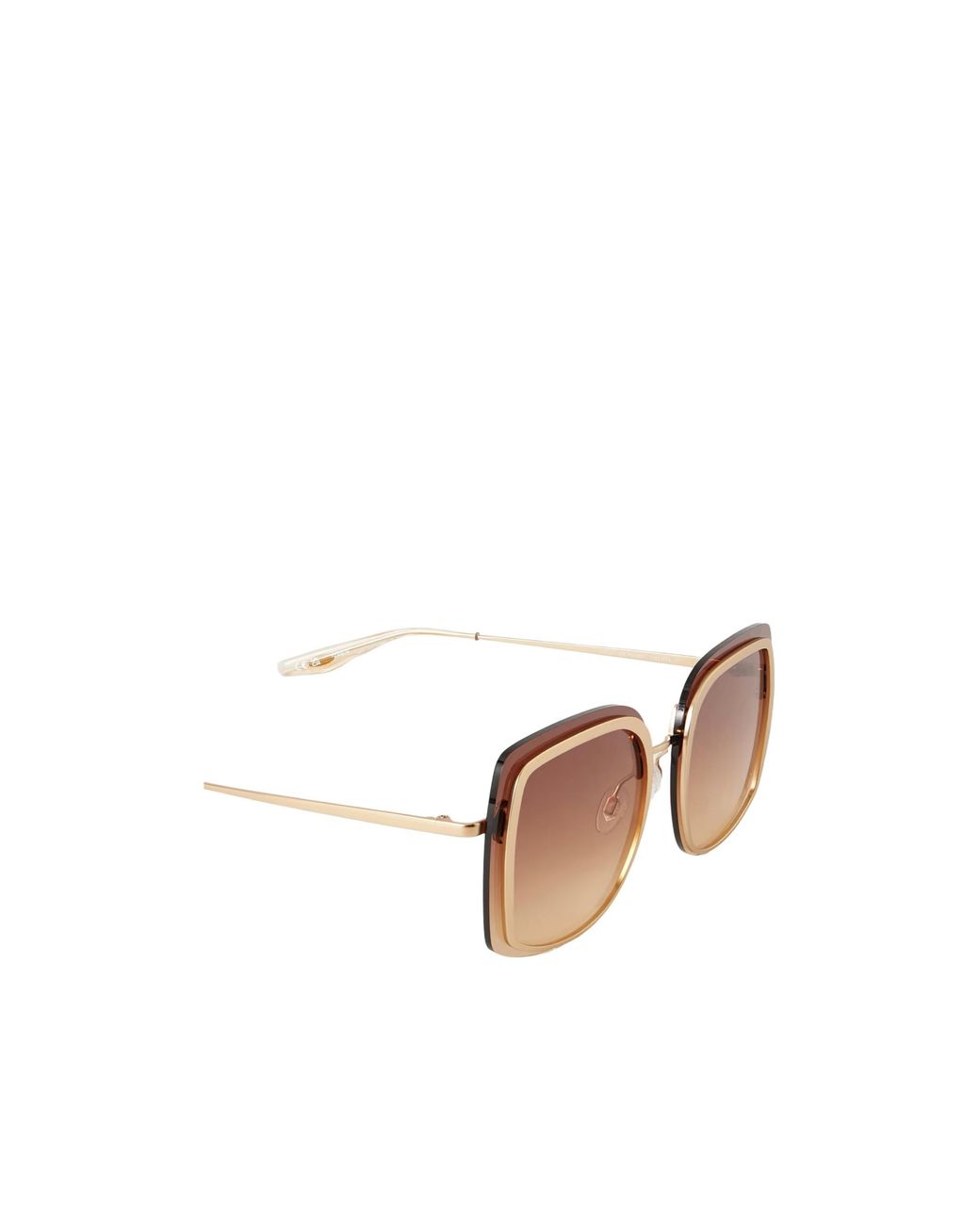 Barton Perreira Pink Oversized Square-Frame-Tone Titanium Sunglasses