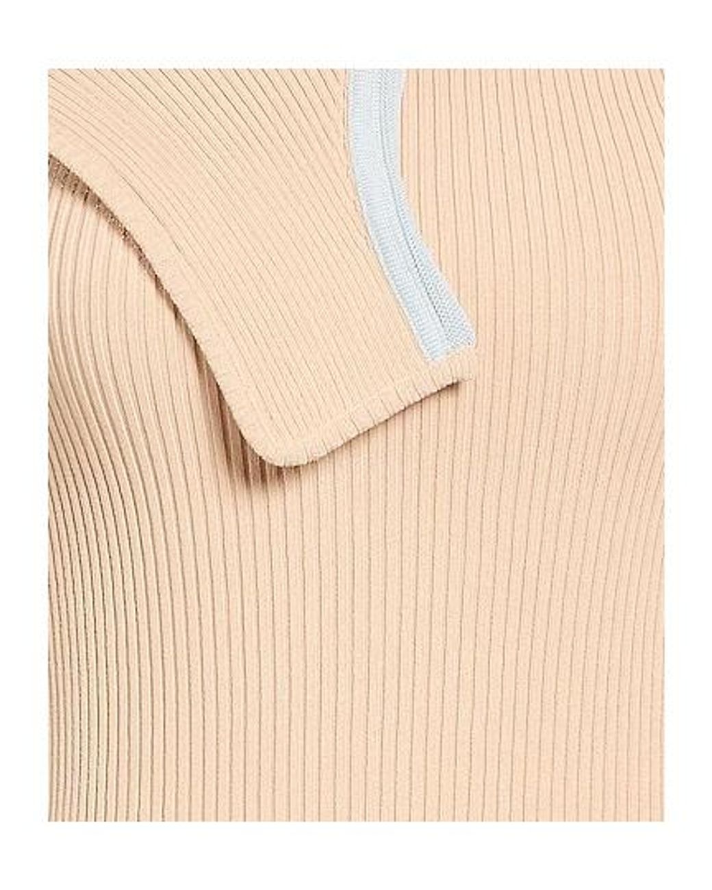 Jacquemus Natural One Shoulder Top
