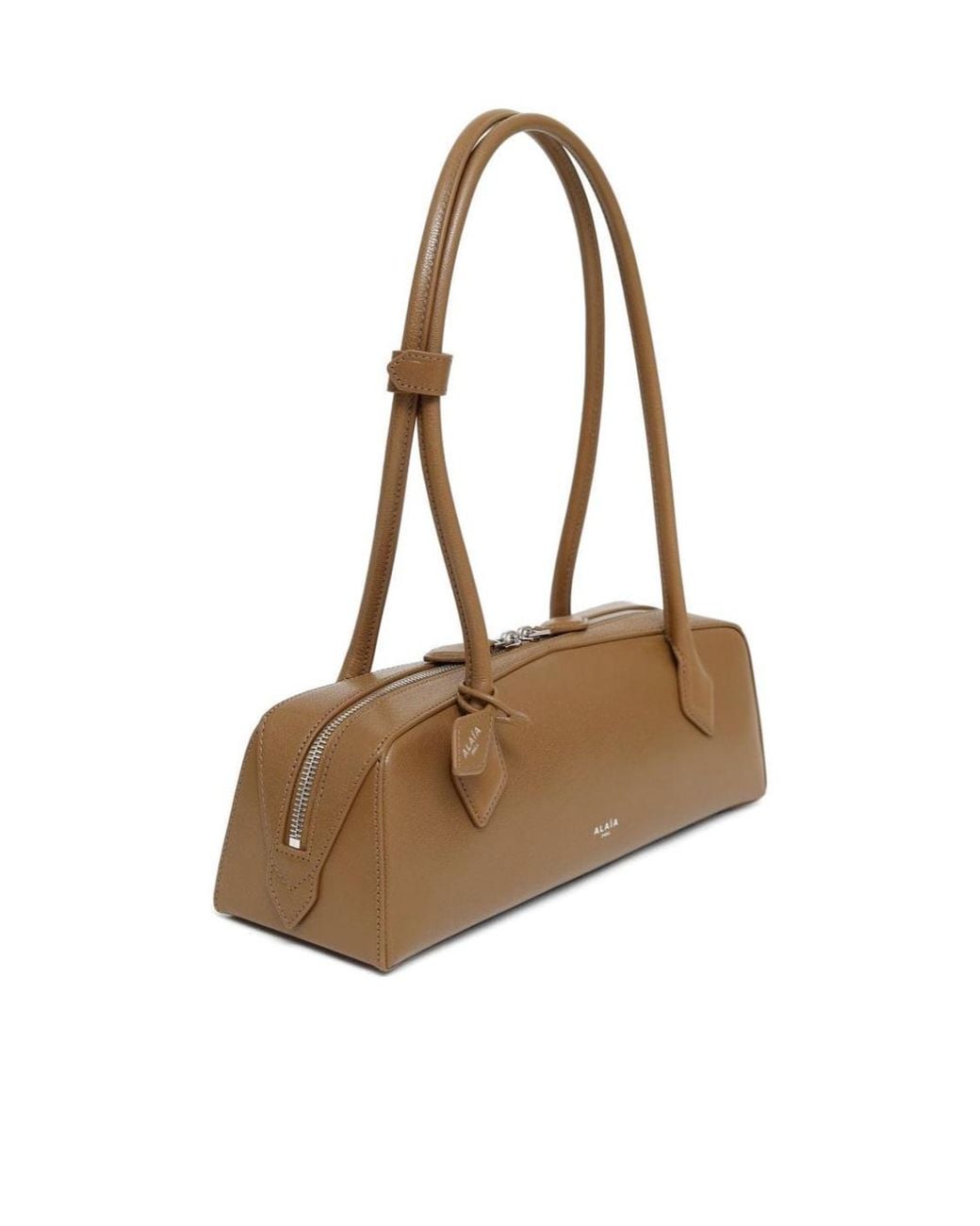 Alaïa Metallic Alaïa Le Teckel Medium Shoulder Bag
