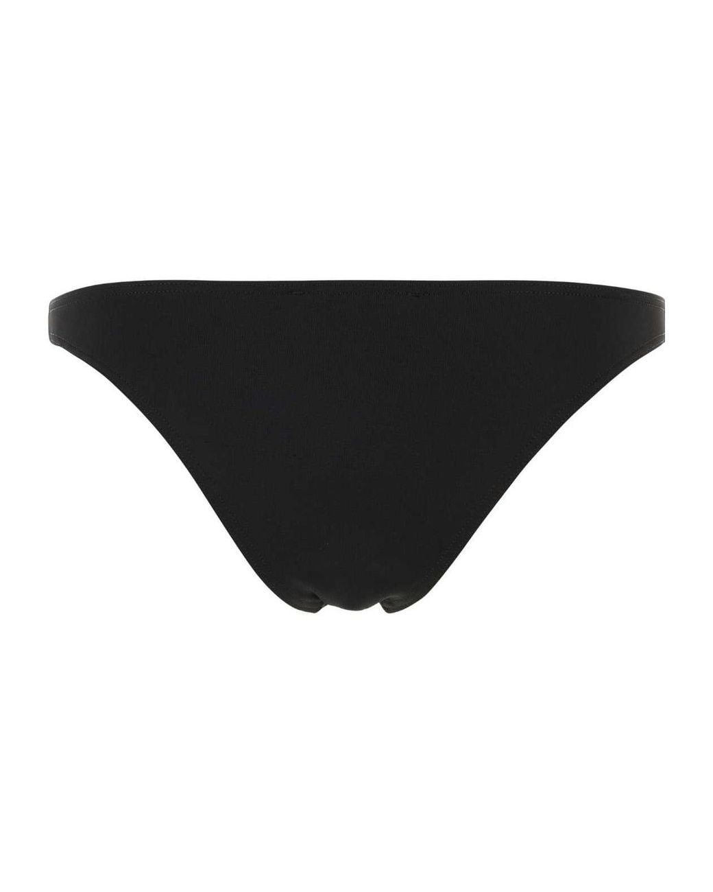 Prada Black Stretch Bikini Bottoms