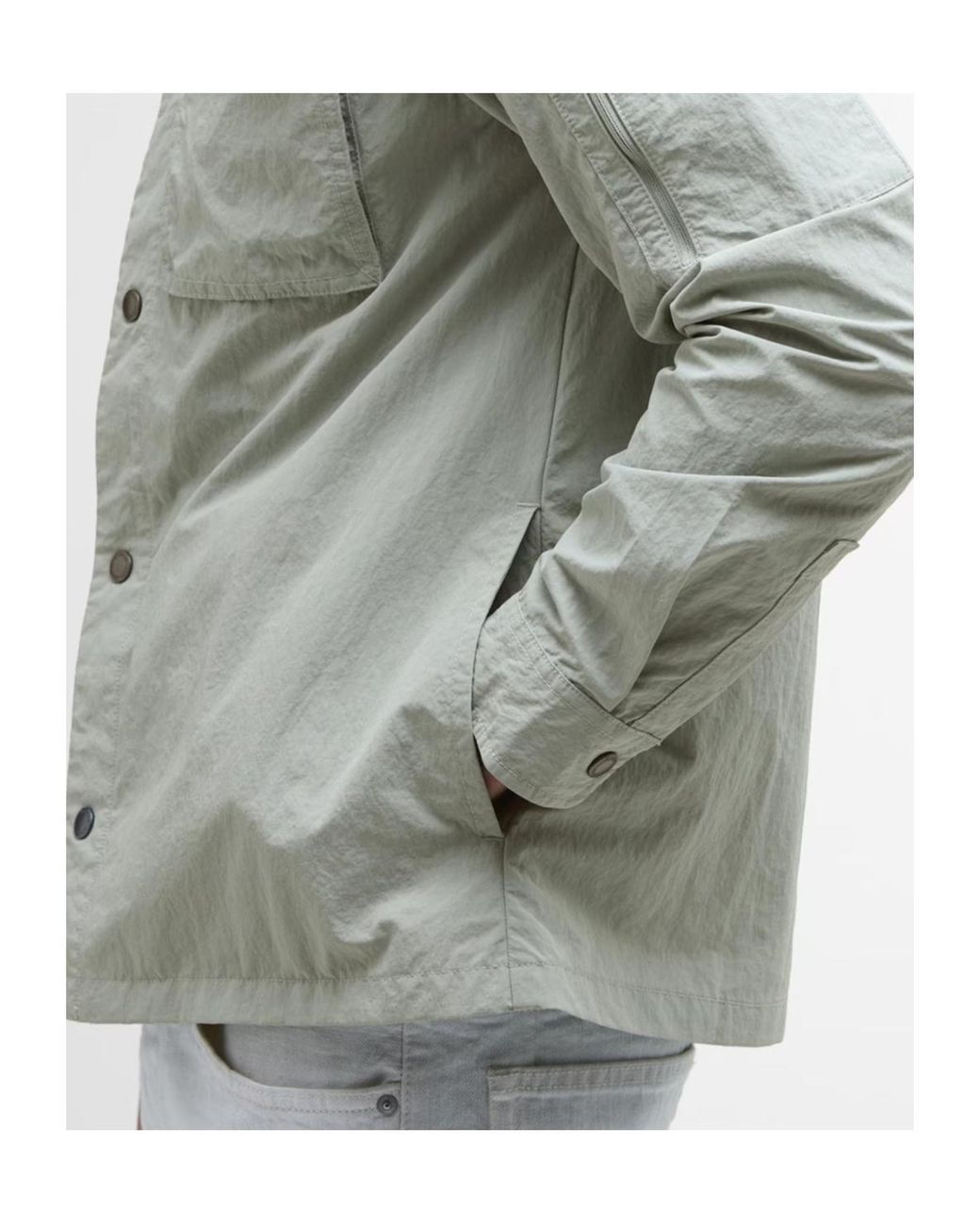 Barbour Green Shirt-Style Casual Jacket for men
