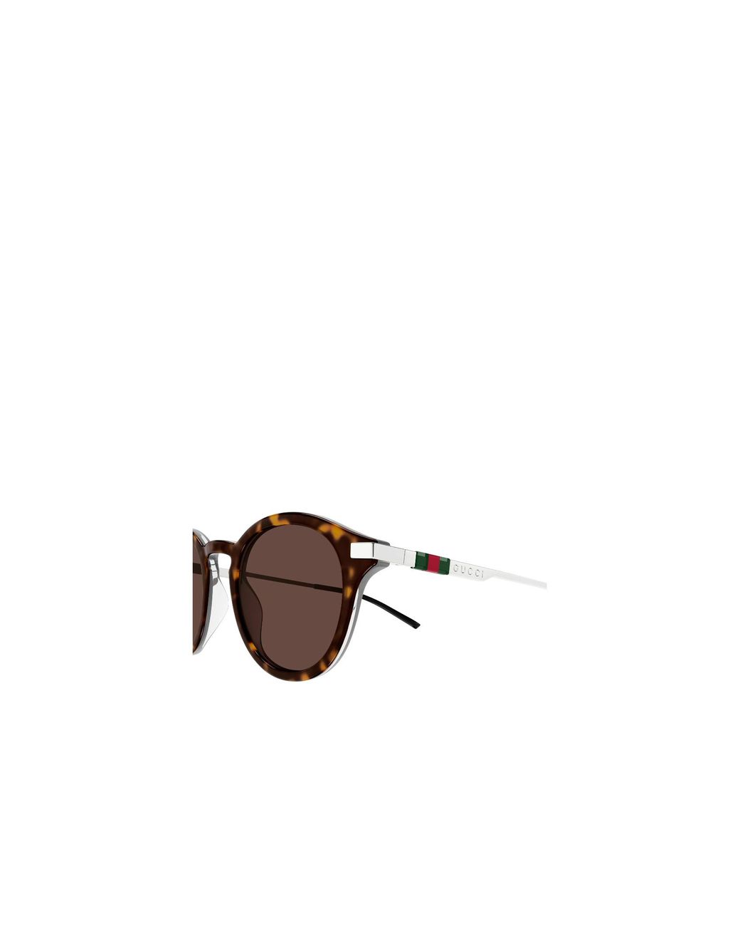 Gucci Brown Eyewear Round-Frame Sunglasses for men