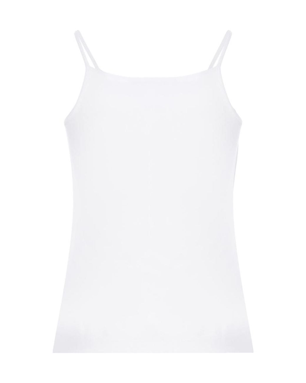 DSquared² White Dsquared 2 Logo Print Vest Top