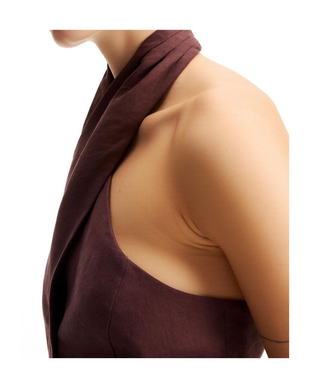 Marella Red Criss-Cross Gilet
