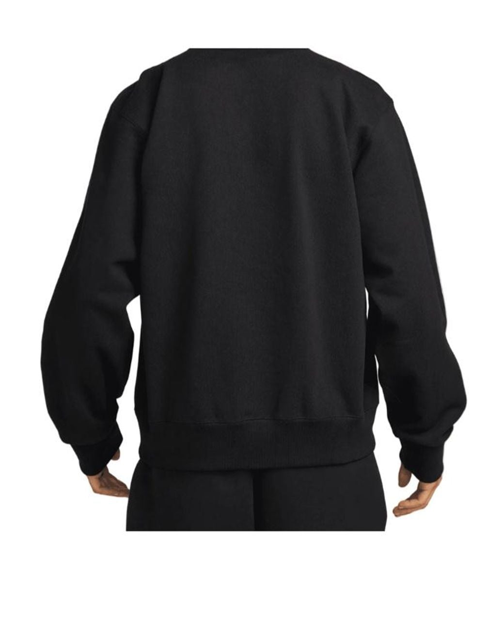 Nike Black Crew-Neck Sweatshirt for men
