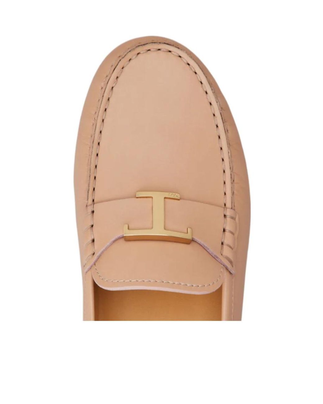 Tod's Natural Gommino Bubble Loafers