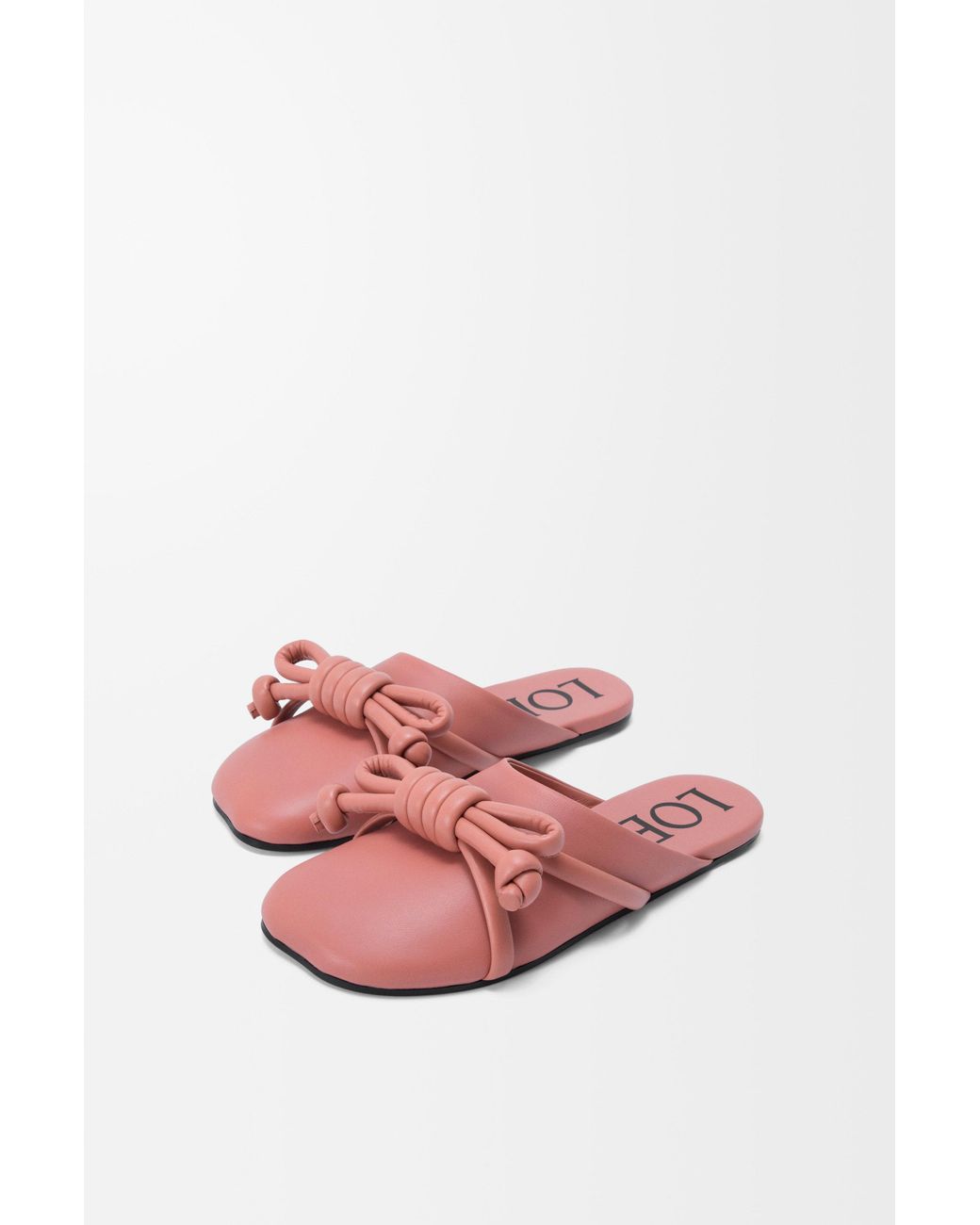 Loewe Pink Flamenco Knot Mule
