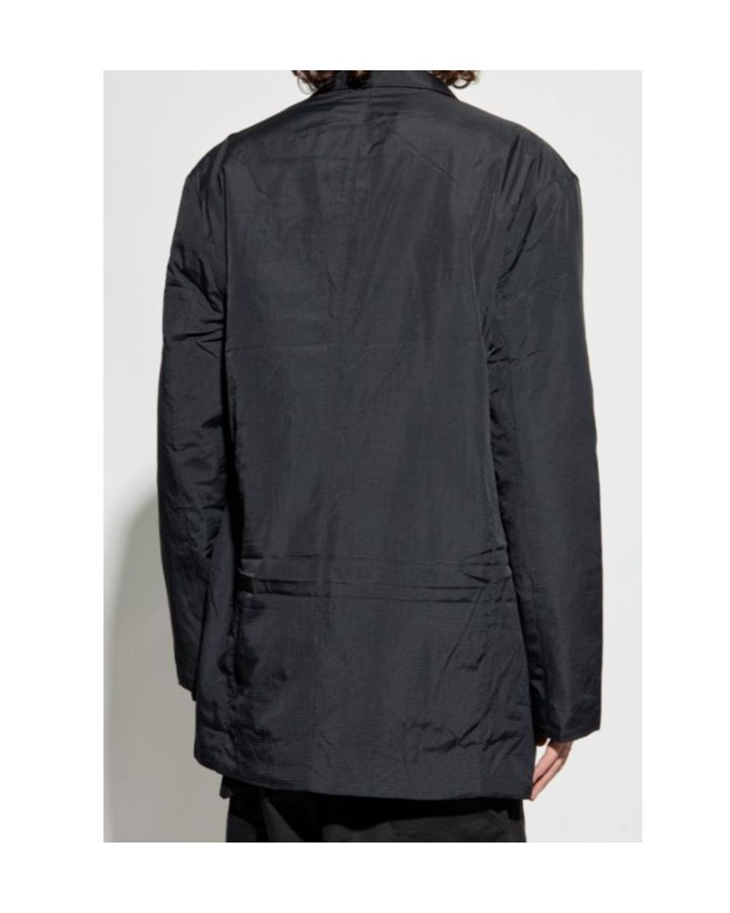 Y-3 Gray Lightly Insulated Jacket for men