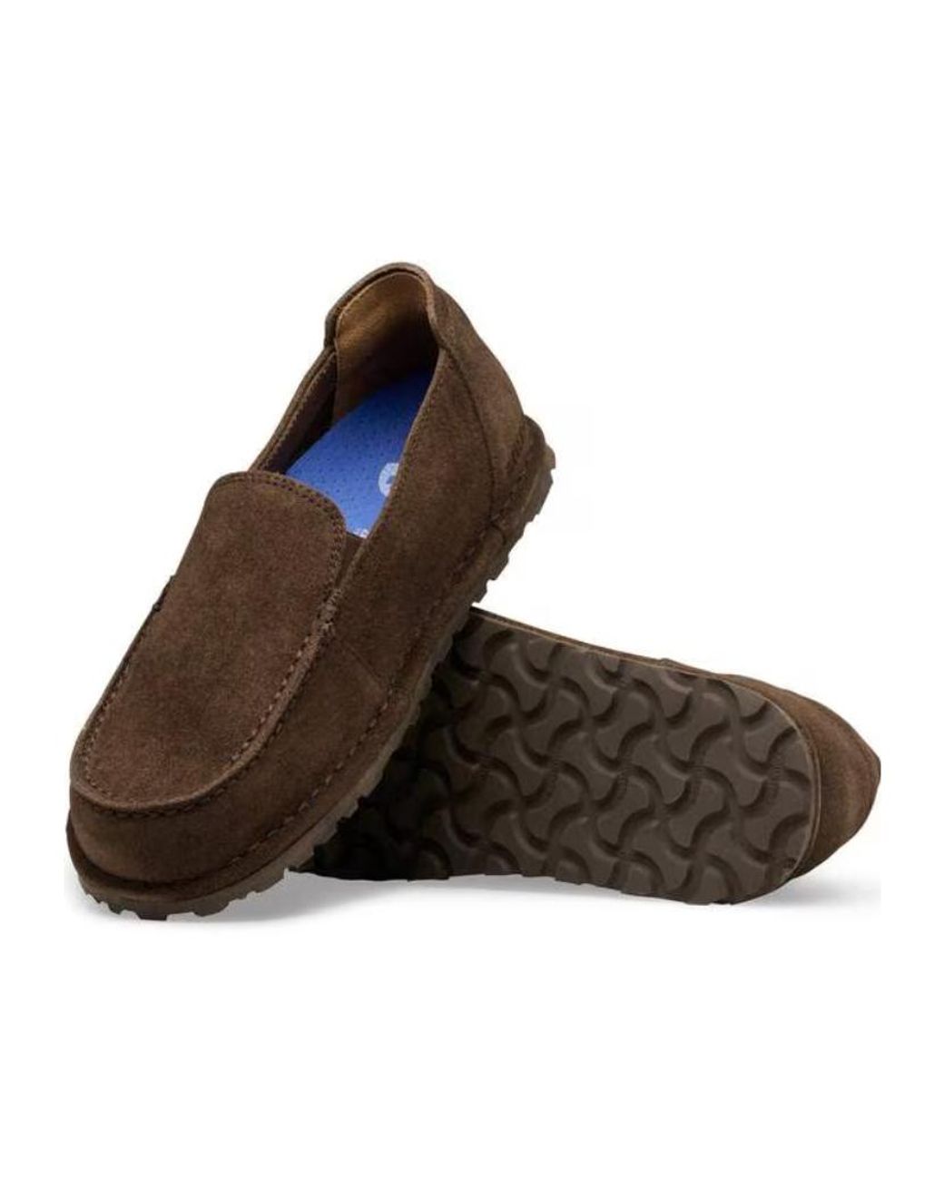 Birkenstock Brown Utti Slip-On Loafers for men