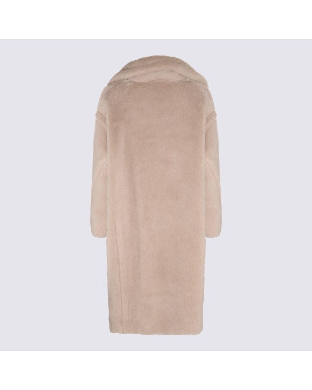 Max Mara Natural Teddy Bear Icon Oversized Coat