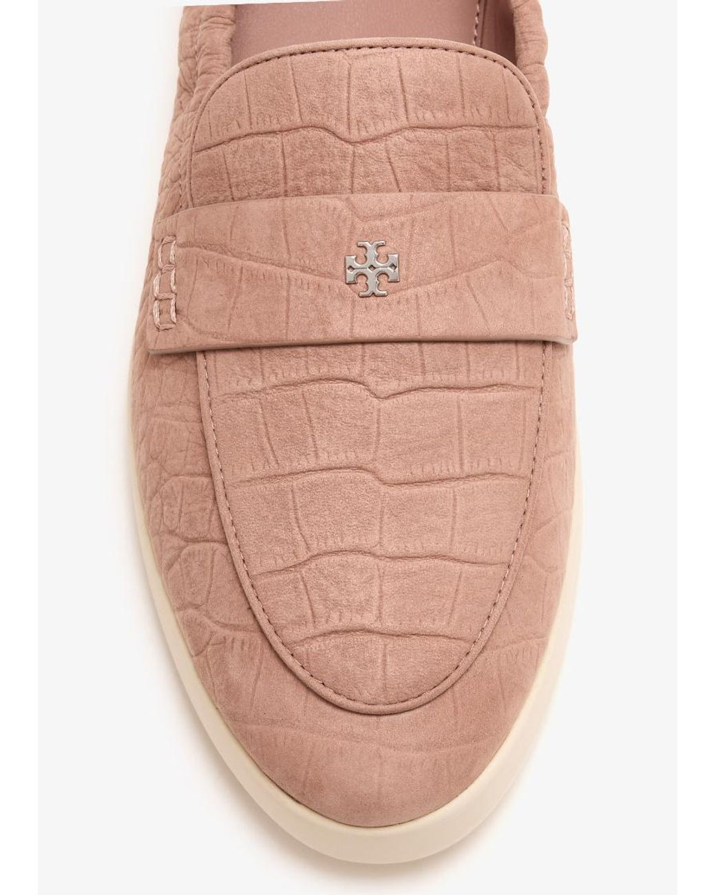 Tory Burch Pink Ballet Sport Loafers