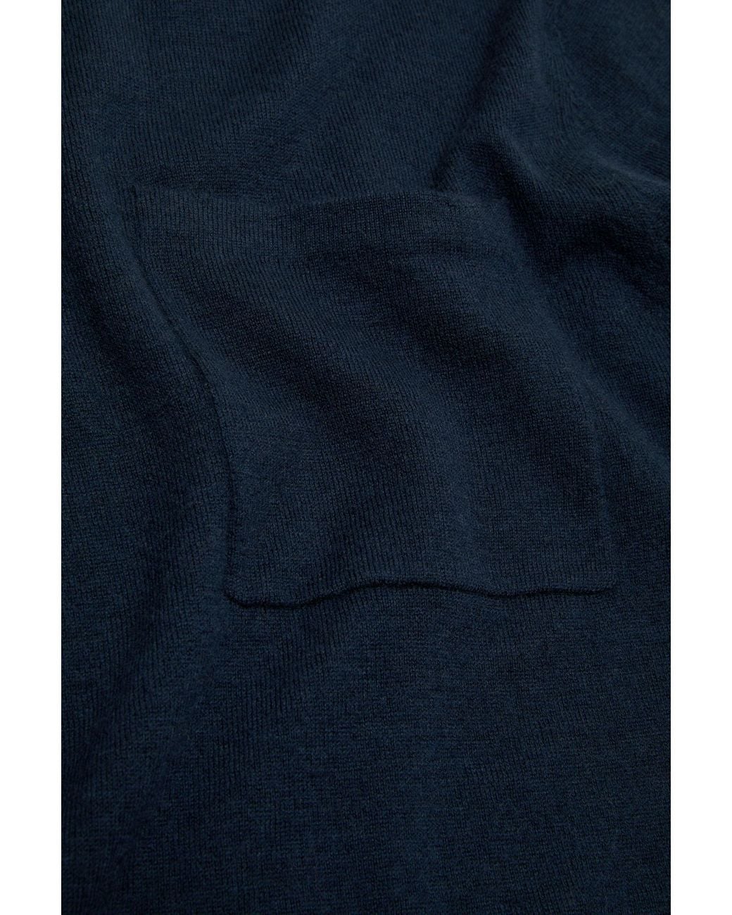 Acne Blue Cashmere Knit Sweater for men
