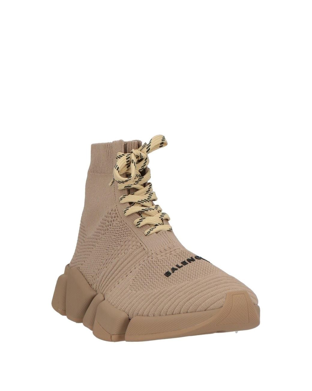 Balenciaga Brown High-Top Sneakers