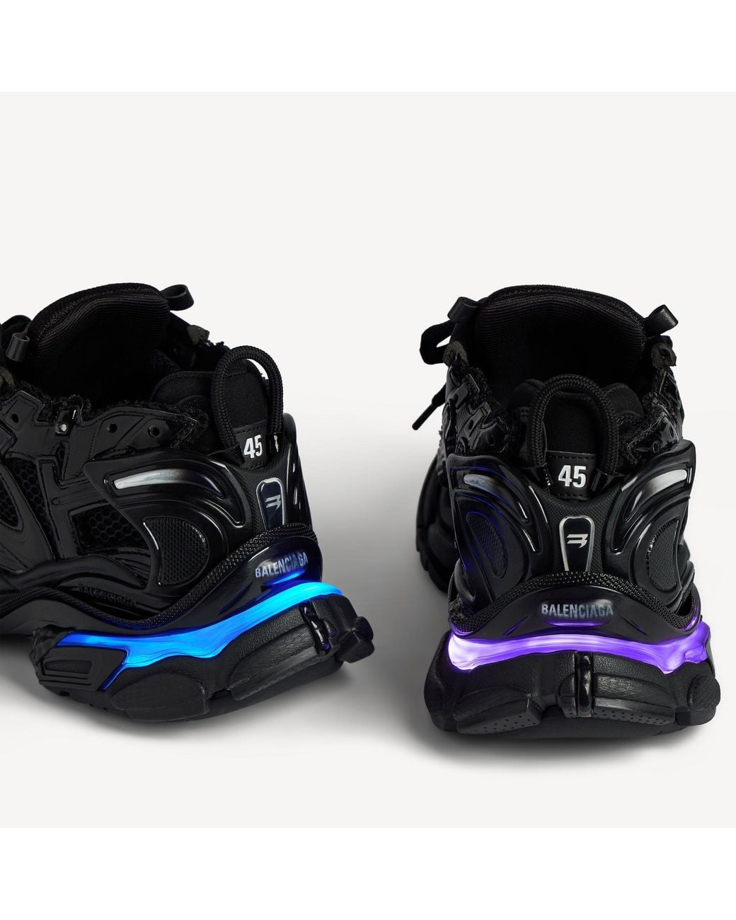 Balenciaga Black Runner Led Sneaker for men