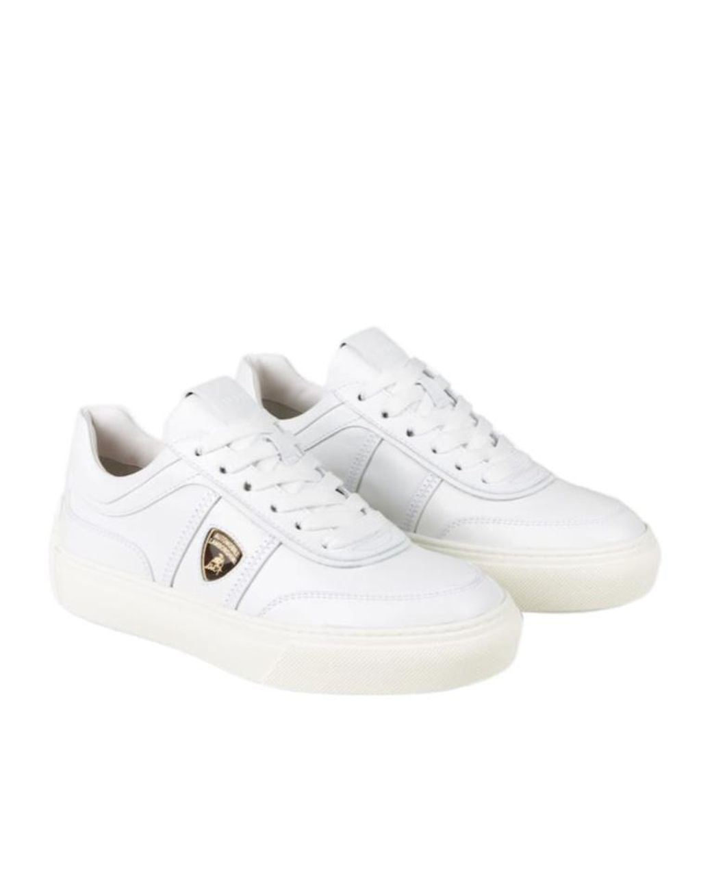 Tod's White Lace-Up Sneakers