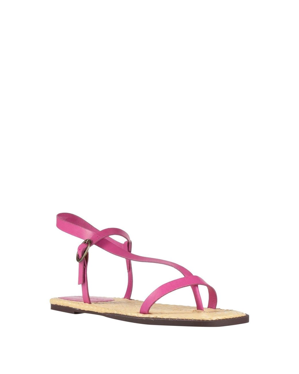 Farm Rio Pink Comfortable Anti-Slip Simple Leather Sandals