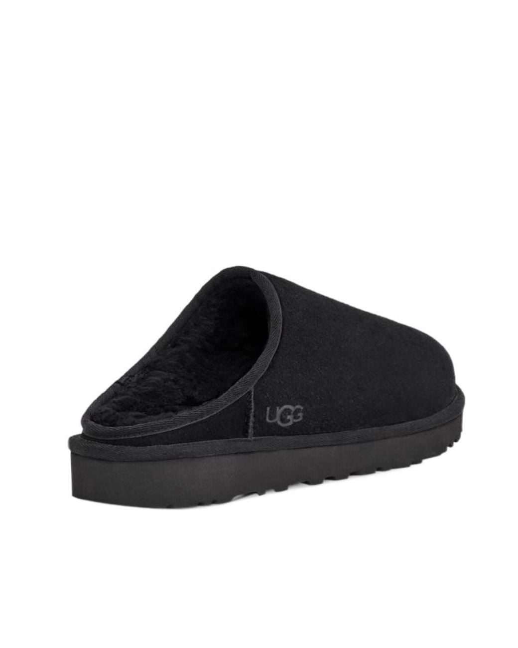 Ugg Black Classic Slip-On Slippers for men