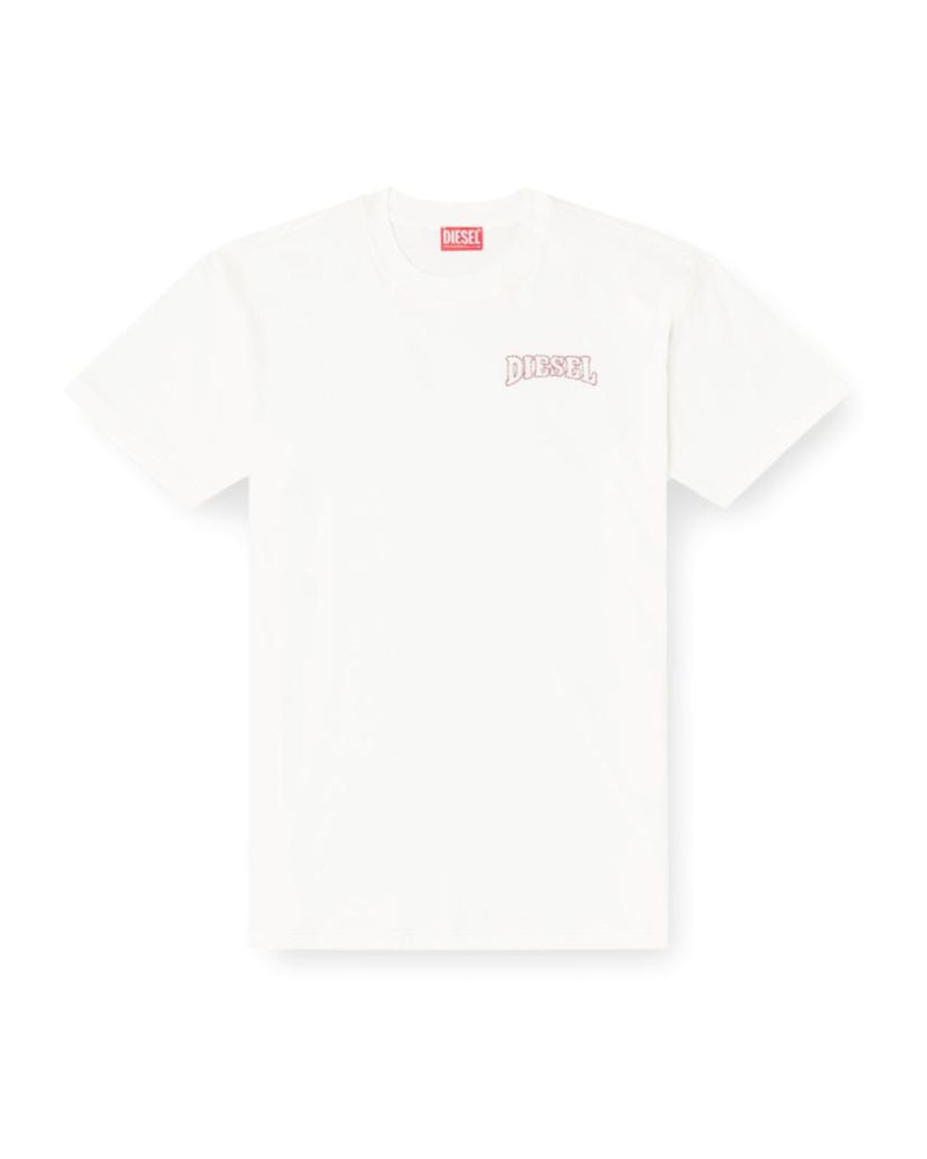 DIESEL White T Norm V 16 T-Shirt for men