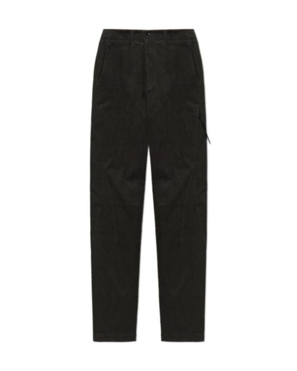 Post Archive Faction PAF Black Casual Trousers With Belt Loops for men