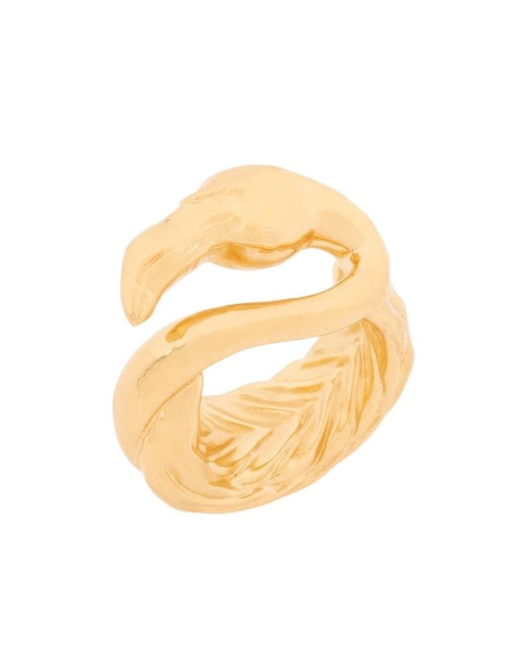 Chloé Metallic Chloé Tropicus Sculpted Ring
