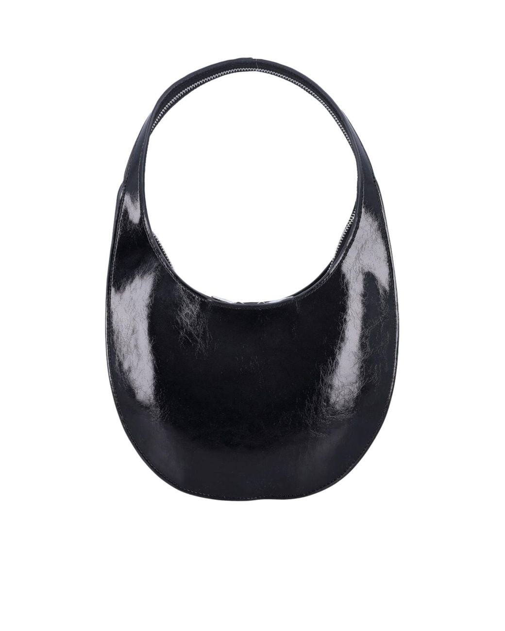Coperni Black Single Handle Zipped Shoulder Bag