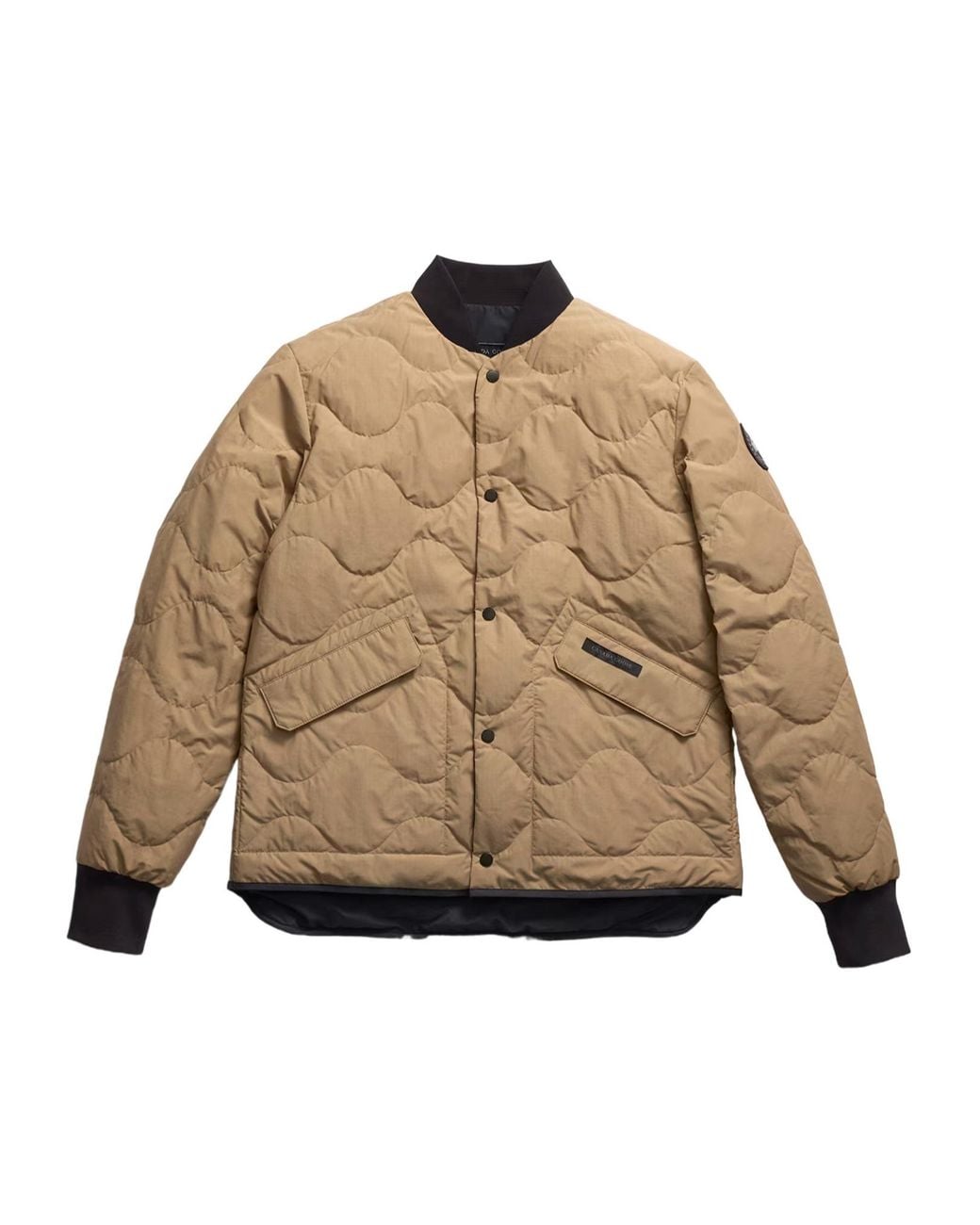 Canada Goose Natural Boswell Logo Patch Reversible Jacket for men