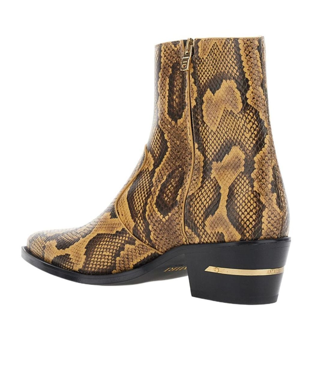 Amiri Brown Ma Pointy Ankle Boots