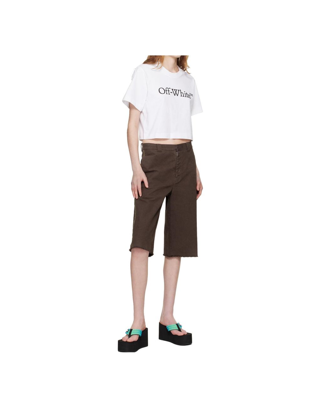 Off-White c/o Virgil Abloh White Crew Neck T-Shirt